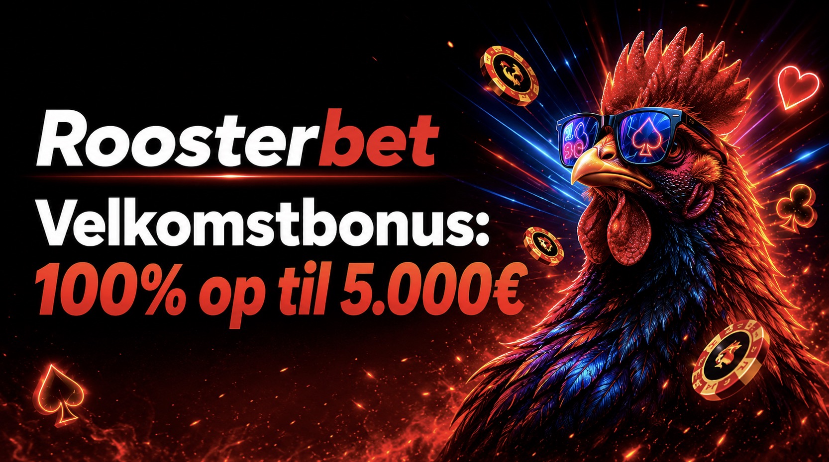 Roosterbet casino velkomstbonus (2026)