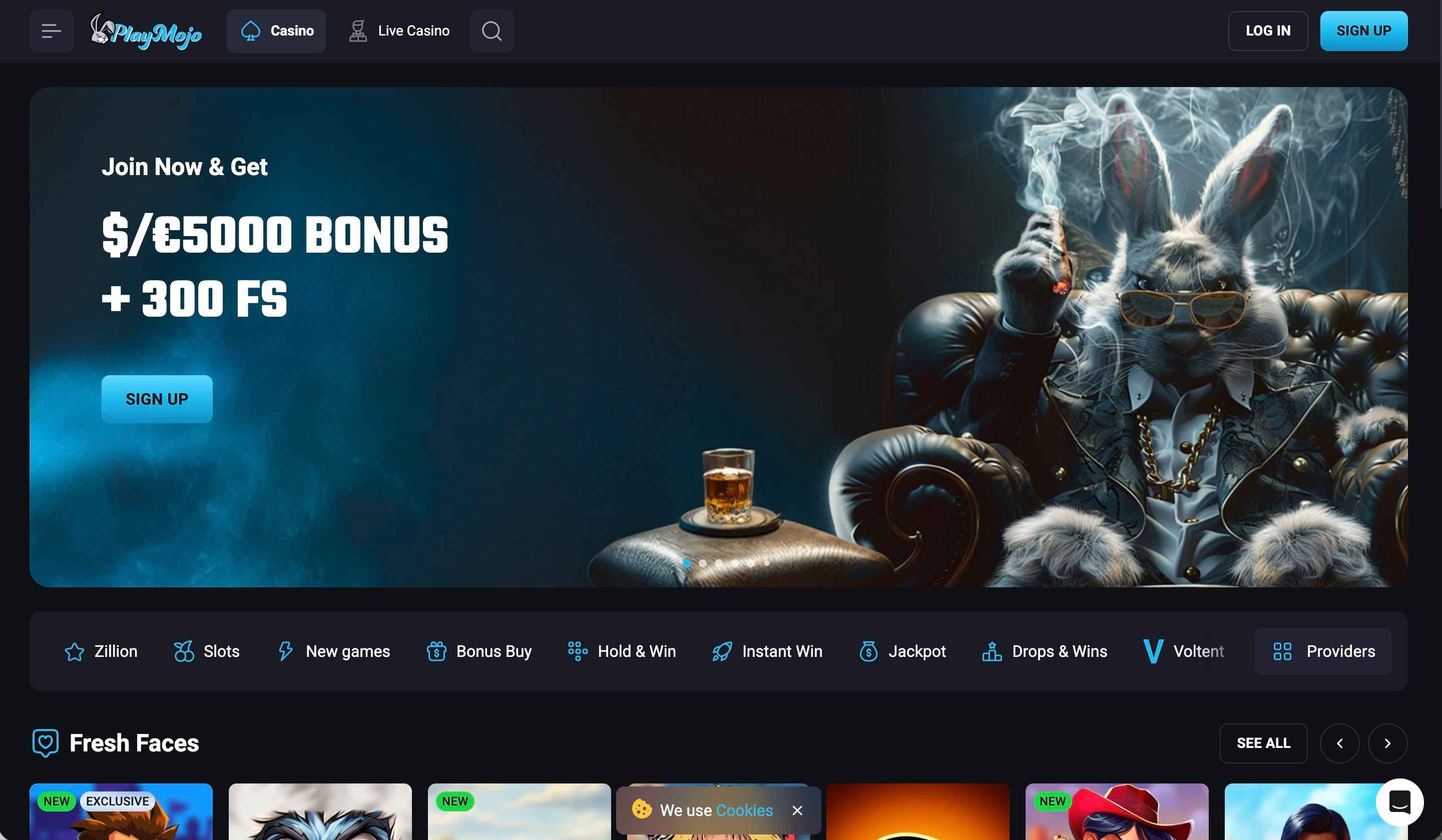PlayMojo Casino anmeldelse (2026)