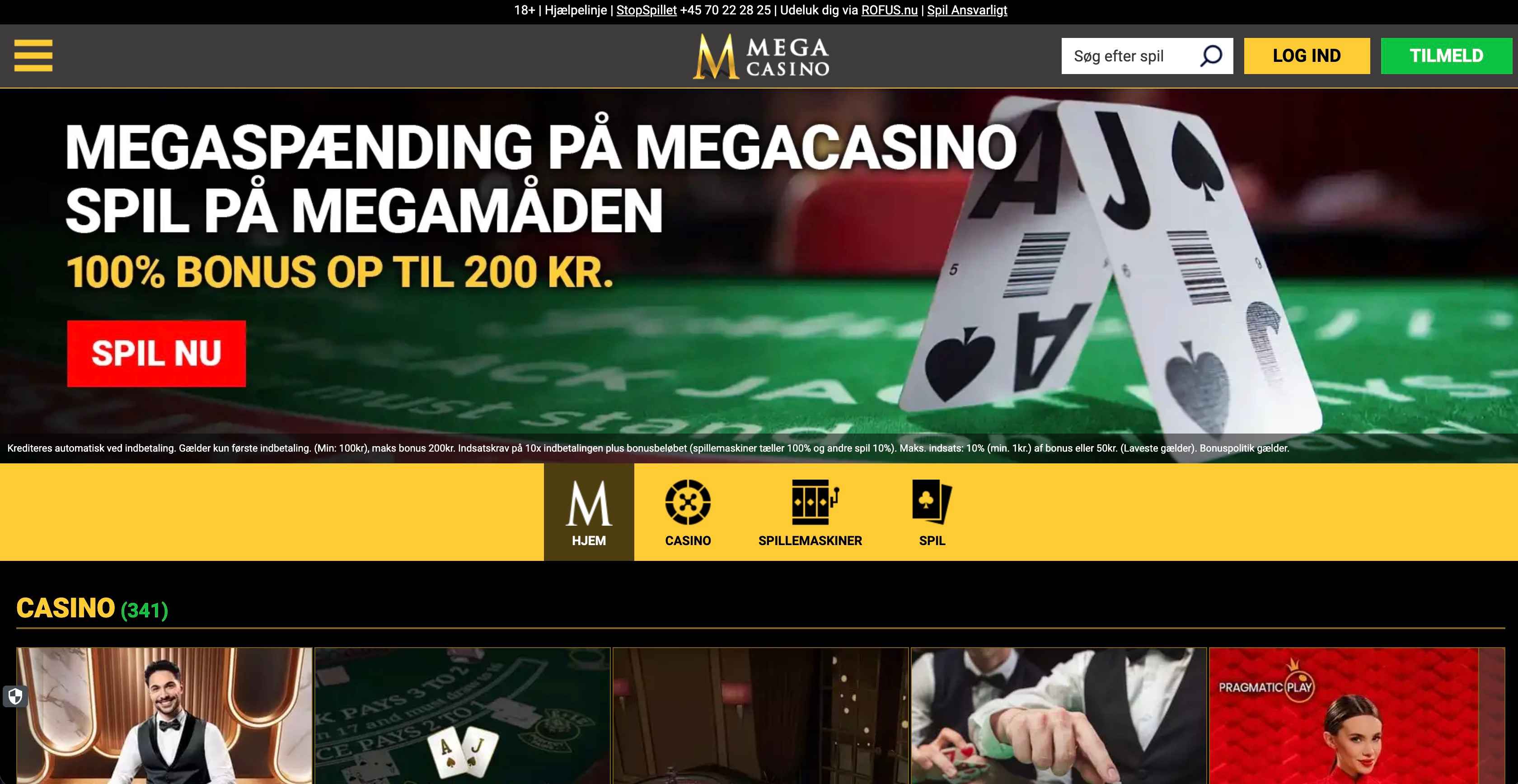 Mega Casino anmeldelse (2026)